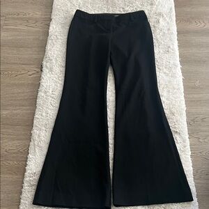Express Black Flared Pants. Size 0